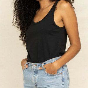 FOR DAYS - Organic Cotton Easy Tank - Black XS